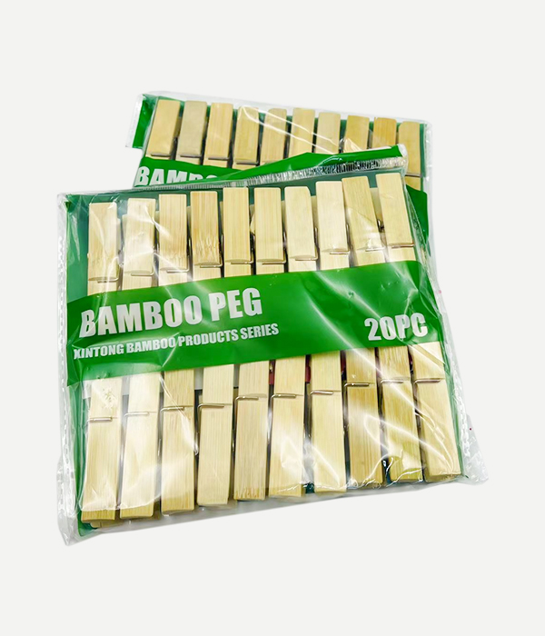 20 Bamboo Clips In Small Size