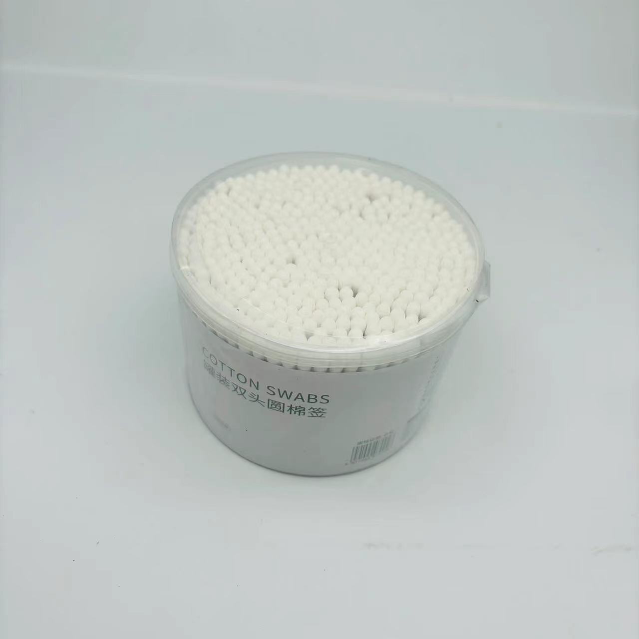 Cotton swabs single can