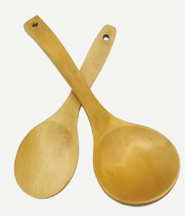 How does the Wooden Rice Scoop / Ladle Spoon application scenario perform in table service?