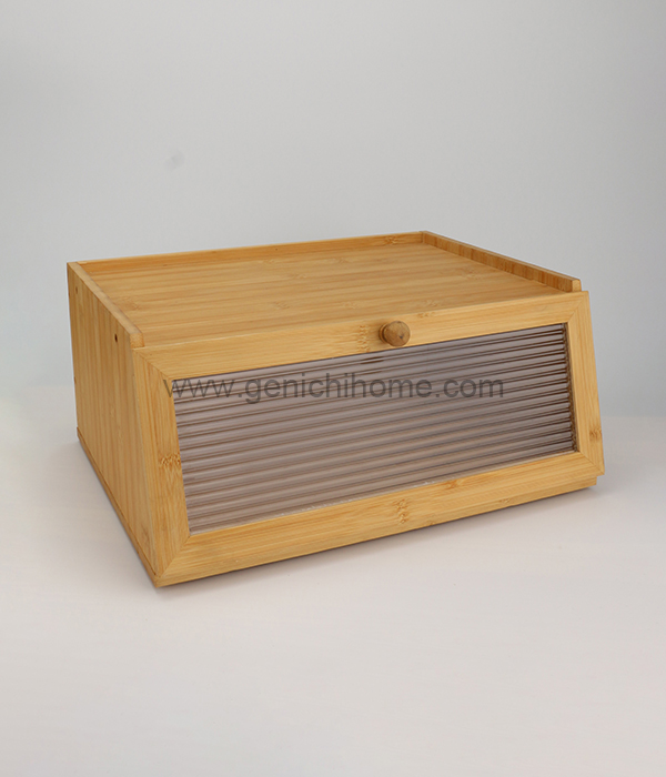 Bamboo bread box