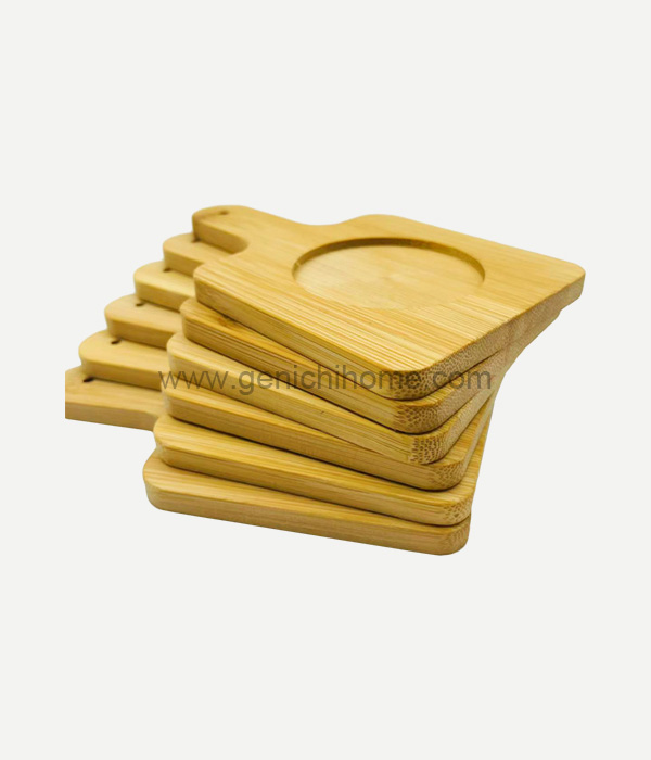 Square Coaster With Handle