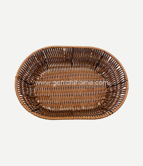 Rattan Basket Rounded Rectangle