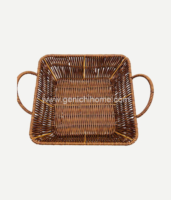 Rattan Basket With Handles